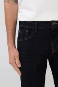 Jean tiro bajo skinny azul con ajuste ceñido y bolsillos