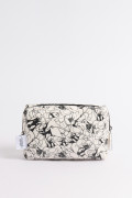 Cosmetiquera unicolor de Looney Tunes con cremallera