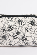 Cosmetiquera unicolor de Looney Tunes con cremallera