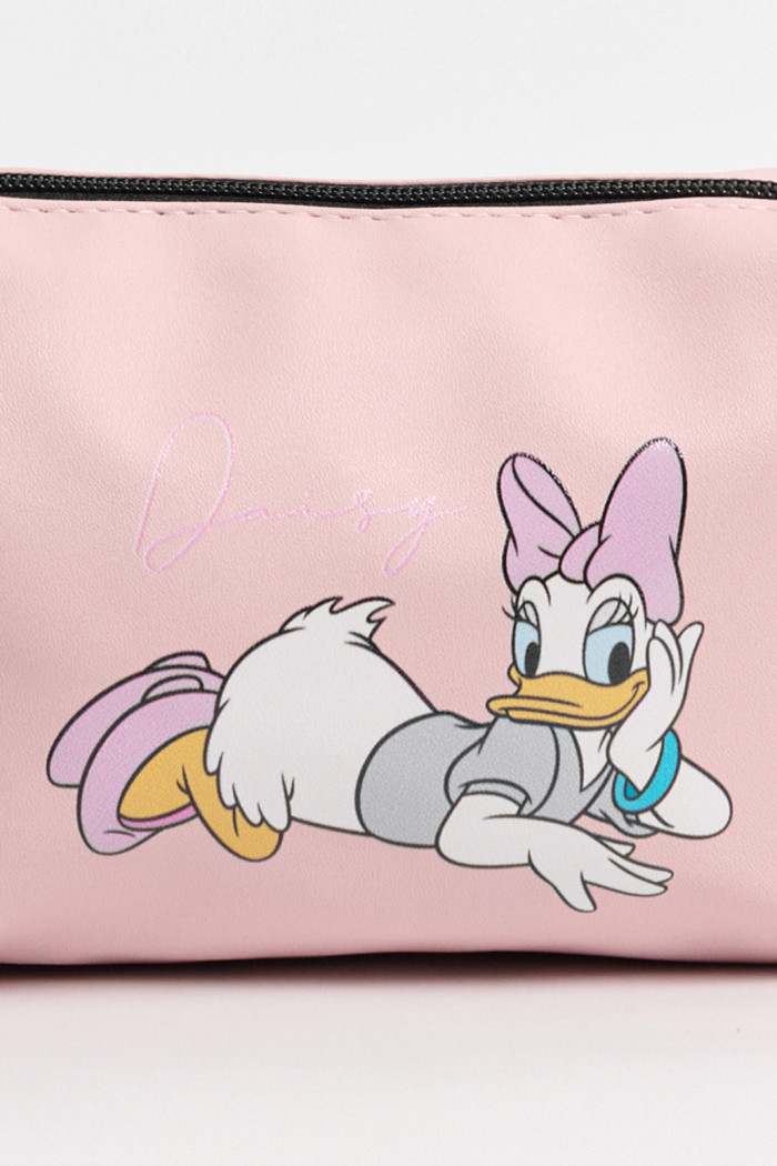 Cosmetiquera unicolor con diseño de Mickey and Friends