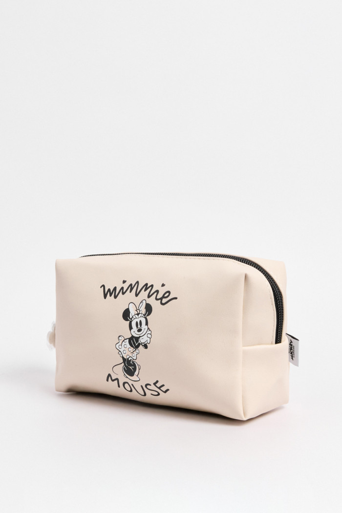 Cosmetiquera unicolor con diseño de Mickey and Friends