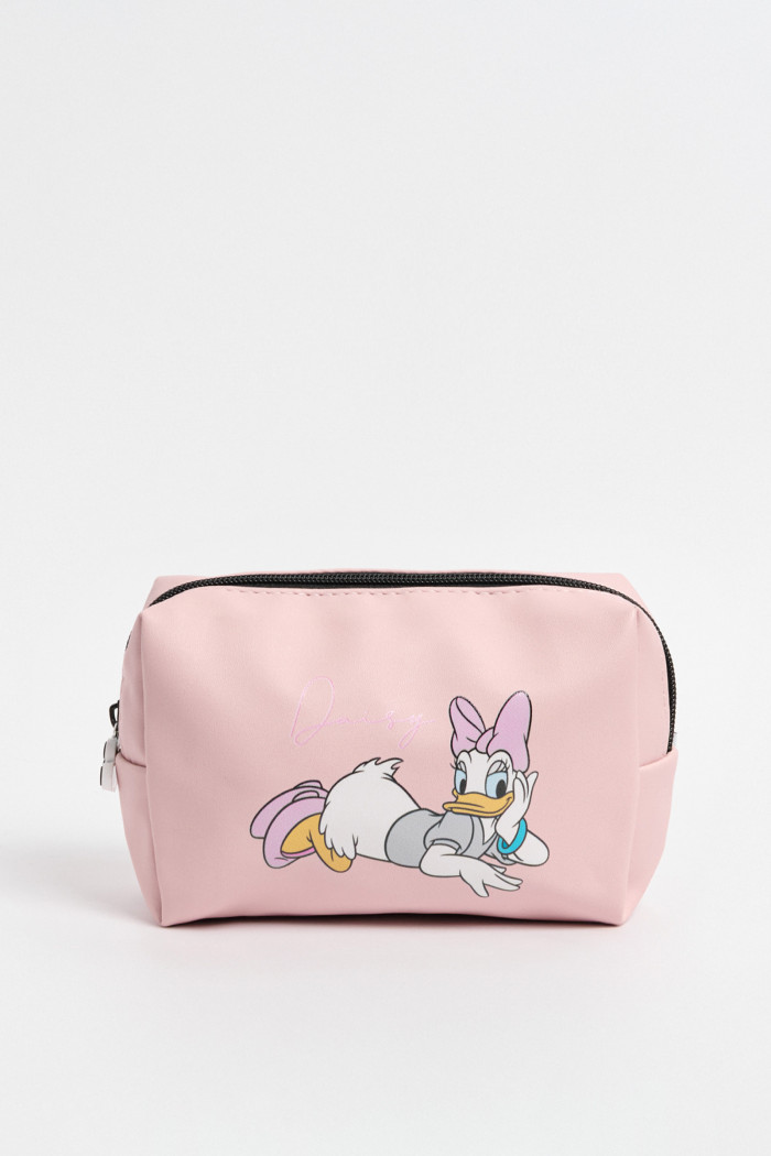 Cosmetiquera unicolor con diseño de Mickey and Friends