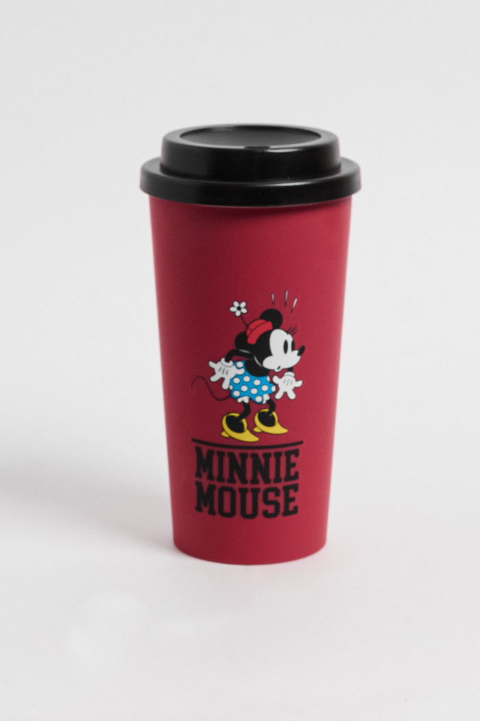 Vaso unicolor con diseños de Mickey and Friends