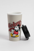 Vaso unicolor con diseños de Mickey and Friends