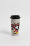 Vaso unicolor con diseños de Mickey and Friends