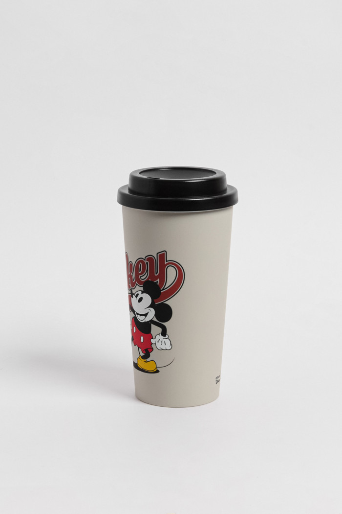 Vaso unicolor con diseños de Mickey and Friends