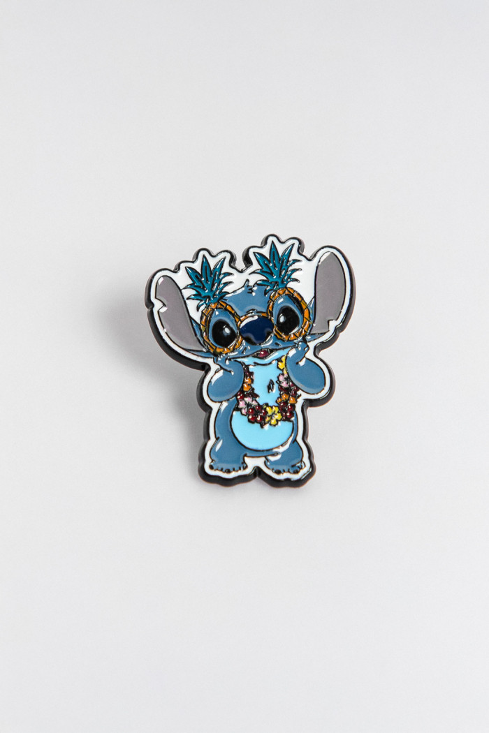 Set de pines X3 unicolores con diseños de Lilo y Stitch