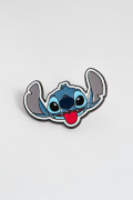 Set de pines X3 unicolores con diseños de Lilo y Stitch