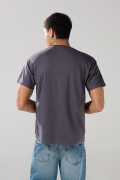 Camiseta gris intensa de My Chemical Romance manga corta
