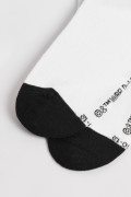 Medias cremas claras cortas de Harry Potter con contrastes