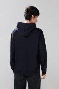 Buzo de Snoopy & Yale azul intenso con capota