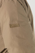 Chaqueta bomber unicolor acolchada doble faz con bolsillos