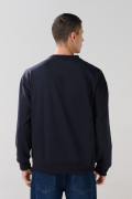 Buzo azul intenso cuello redondo de Snoopy & Yale