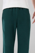Pantalón unicolor jogger bota recta con cintura elástica