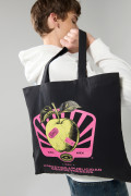 Bolsa unicolor tote bag con diseño de COPU
