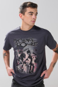 Camiseta manga corta gris intensa de My Chemical Romance