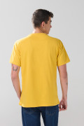 Camiseta de Tom y Jerry amarilla cuello redondo