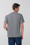 Camiseta de Tom y Jerry gris intensa con manga corta