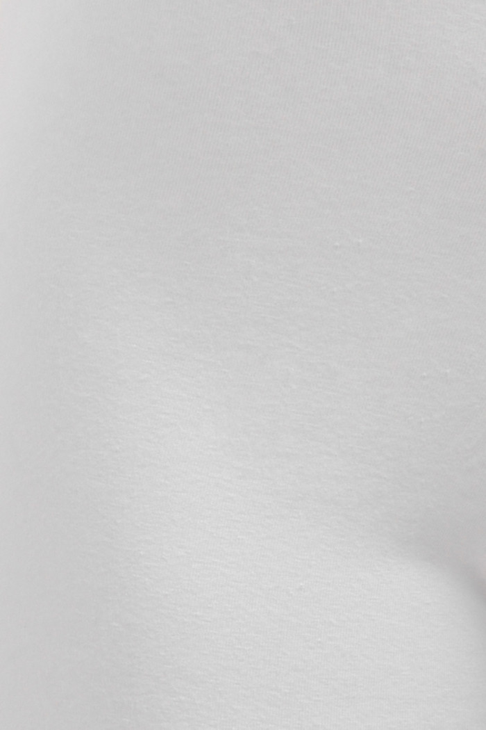 Bóxer blanco tipo midway brief-largo con cintura elástica