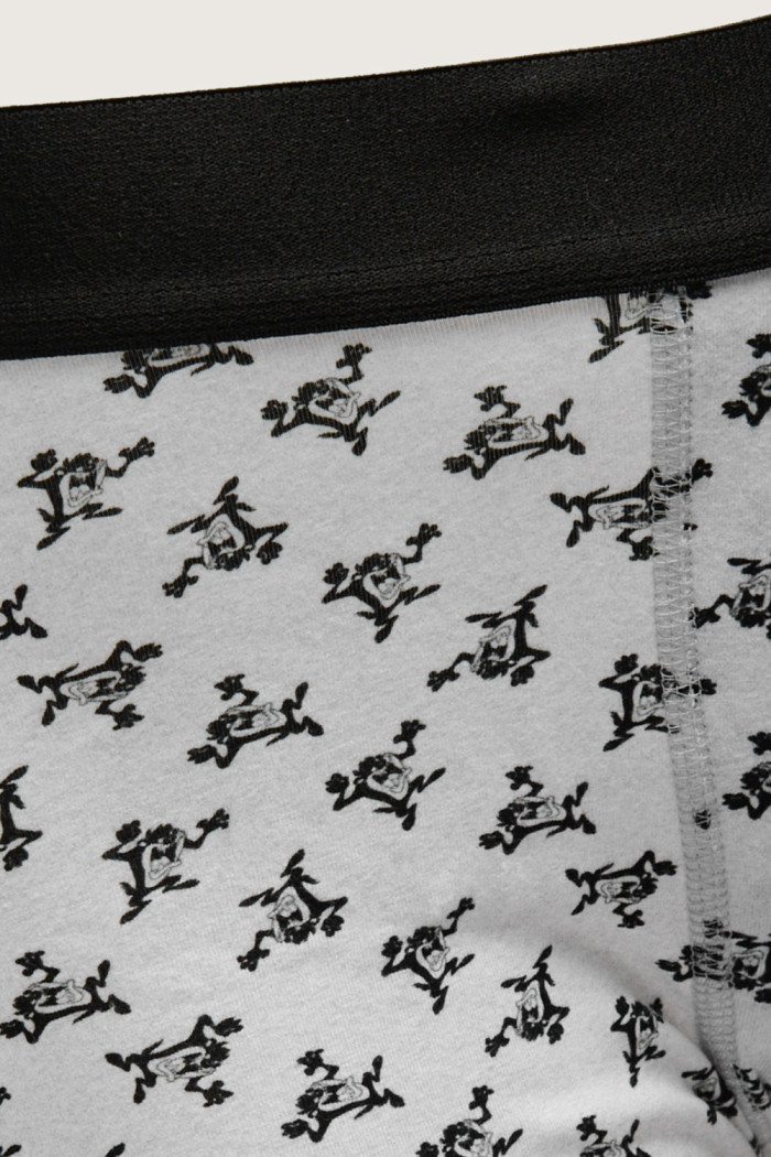 Bóxer gris brief-medio con estampados de Tasmania