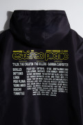 Chaqueta liviana con capota negra del Festival Estéreo Picnic
