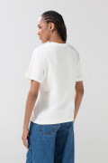 Camiseta de Osos Escandalosos crema con manga corta
