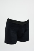 Bóxer brief-medio azul intenso con figuras estampadas