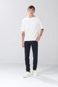 Jean infaltables skinny azul intenso con tiro bajo
