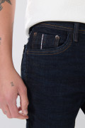 Jean infaltables skinny azul intenso con tiro bajo
