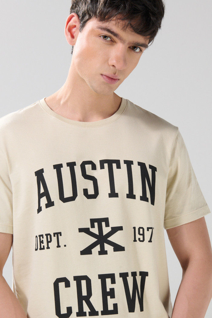 Camiseta básica masculina manga corta