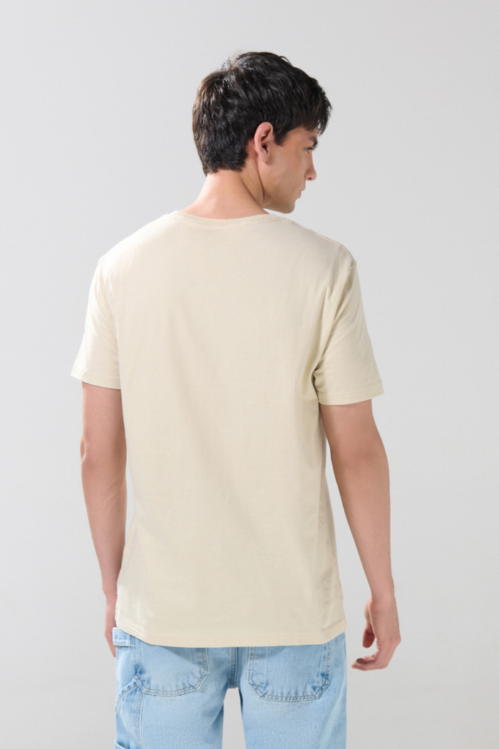 Camiseta básica masculina manga corta
