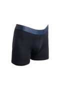 Bóxer midway brief-largo azul intenso en algodón