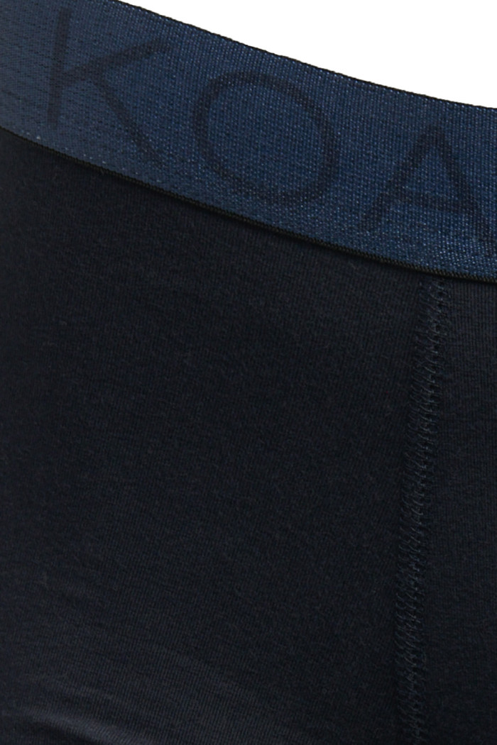 Bóxer midway brief-largo azul intenso en algodón
