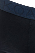 Bóxer midway brief-largo azul intenso en algodón