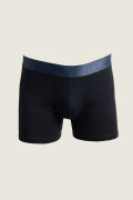Bóxer en algodón brief-medio azul intenso con ajuste