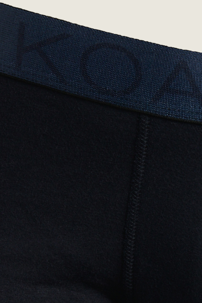 Bóxer en algodón brief-medio azul intenso con ajuste