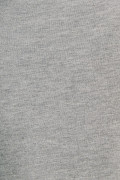 Camiseta gris ajustada con cuello redondo y manga corta