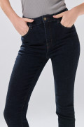 Jean azul intenso jegging infaltables con tiro súper alto

