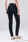 Jean jegging infaltables 5 bolsillos azul con tiro súper alto
