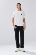 Jean 90´S infaltables negro con tiro bajo y bota recta

