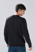 Buzo cuello redondo infaltables unicolor con manga larga
