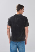 Camiseta en algodón gris de Verano Urbano con manga corta
