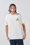 Camiseta de Toy Story crema clara con manga corta

