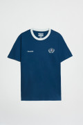 Camiseta azul college de Fan Edition con cuello redondo