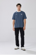 Camiseta azul college de Fan Edition con cuello redondo