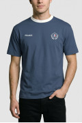 Camiseta azul college de Fan Edition con cuello redondo