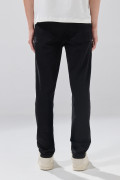 Jean skinny infaltables negro tiro bajo con ajuste ceñido
