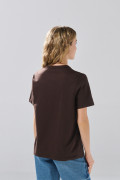 Camiseta en algodón infaltables unicolor manga corta

