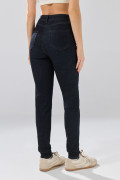 Jean azul intenso infaltables súper skinny con 5 bolsillos
