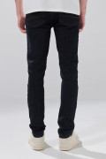 Jean skinny infaltables azul intenso tiro bajo con bolsillos
